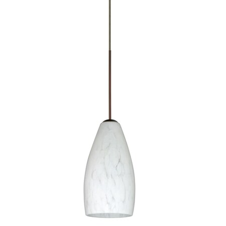 Besa Lighting Besa Pendant Karli Bronze Carrera 1x50W Halogen RXP-719819-BR